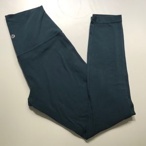 Teal Lululemon Align Leggings